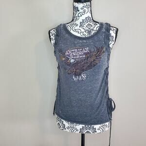 IOC by icons small junior women's tie tank top